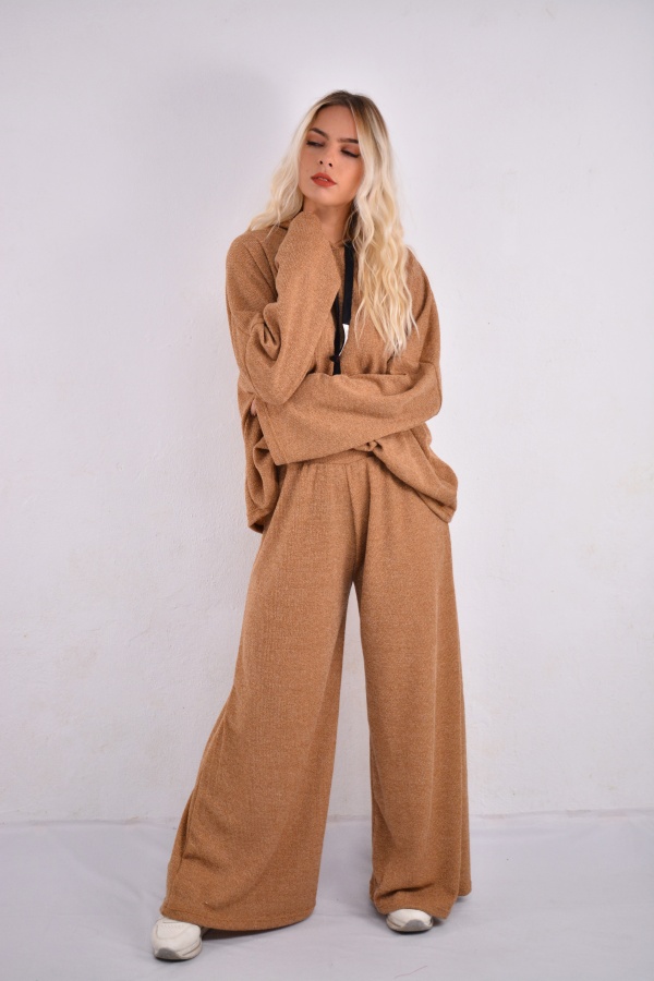 FemaleHopes  Casual Πλεκτό Παντελόνι