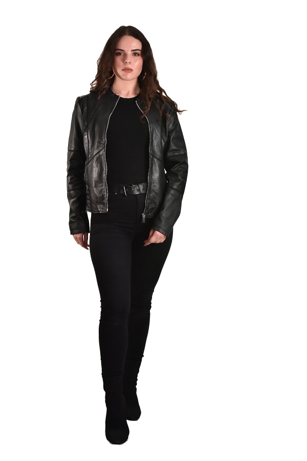 FemaleHopes  Δερμάτινο Bicker Jacket 